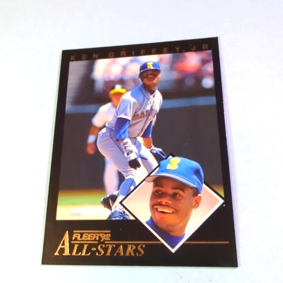 1992 Fleer Ken Griffey Jr. #23 All-Stars 23 of 24 NM - Picture 1 of 8